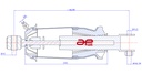 93133AMRAP Amortiguador de cabina con fuelle