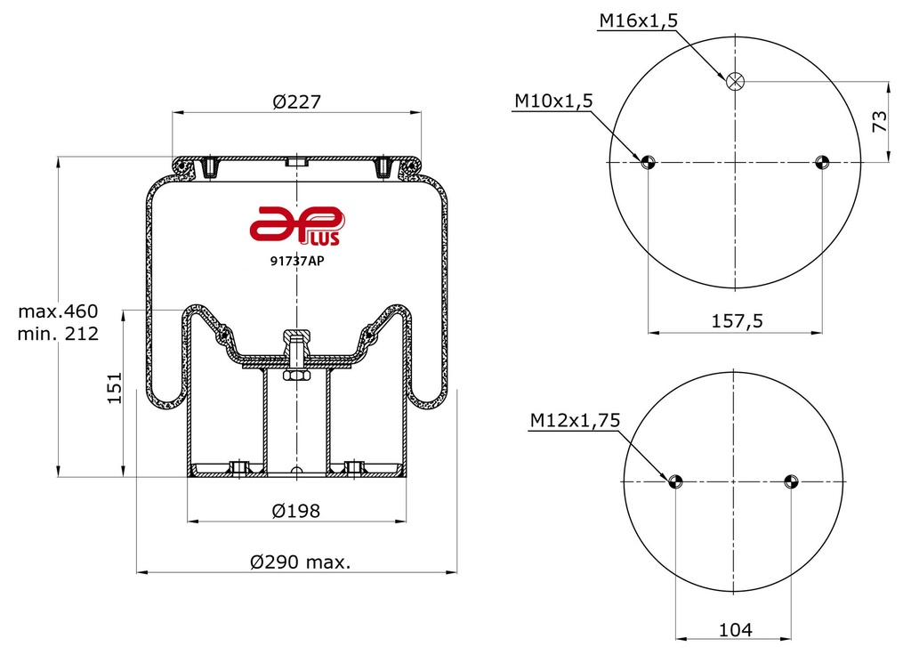 91737AP Conjunto pulmon