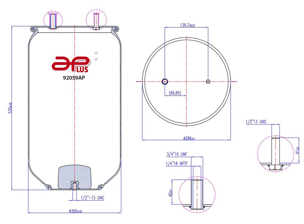 92059AP Kit pulmon