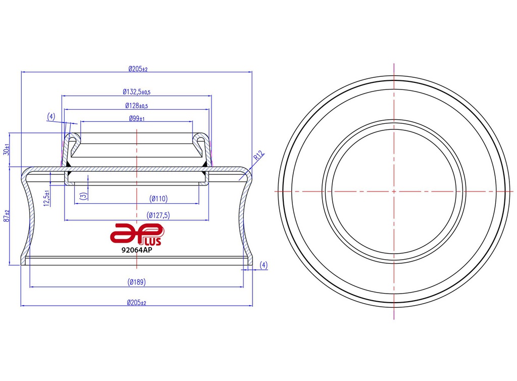 92064AP Piston