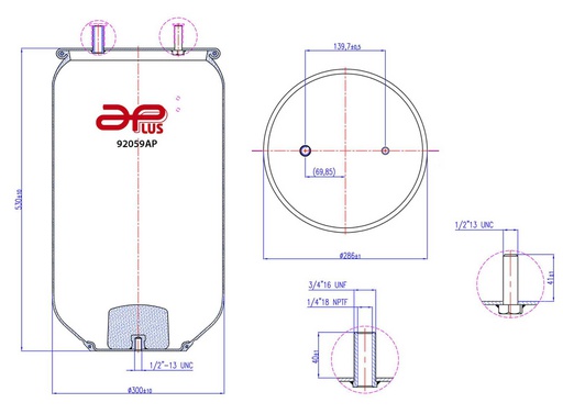 [92059AP] 92059AP Kit pulmon